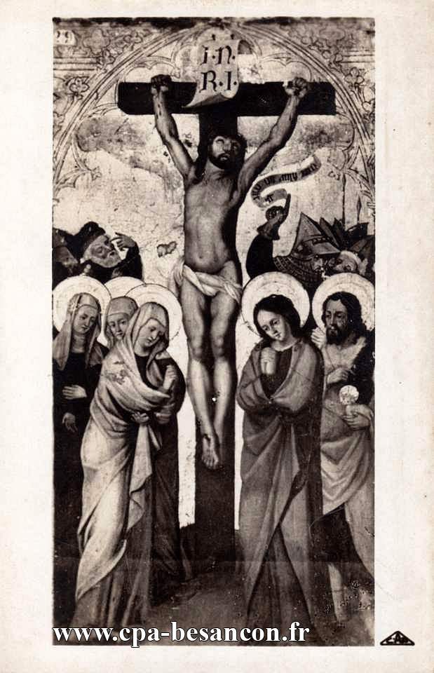 3 Musée de Besançon. - Le Christ en Croix.
